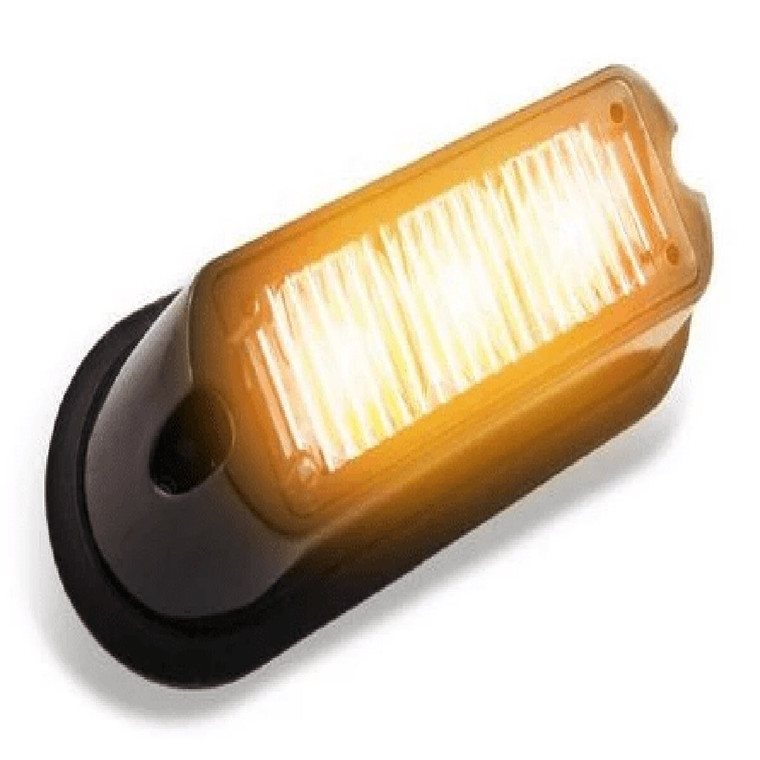 DB LIGHTING SURFACE MOUNT STROBE LIGHT AMBER (EL3A-2)