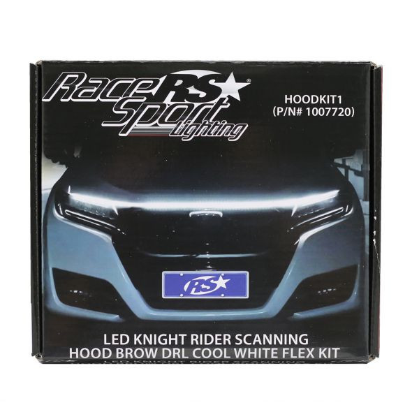 RACE SPORT SCANNING HOOD BROW DRL FLEX KIT (HOODKIT1)