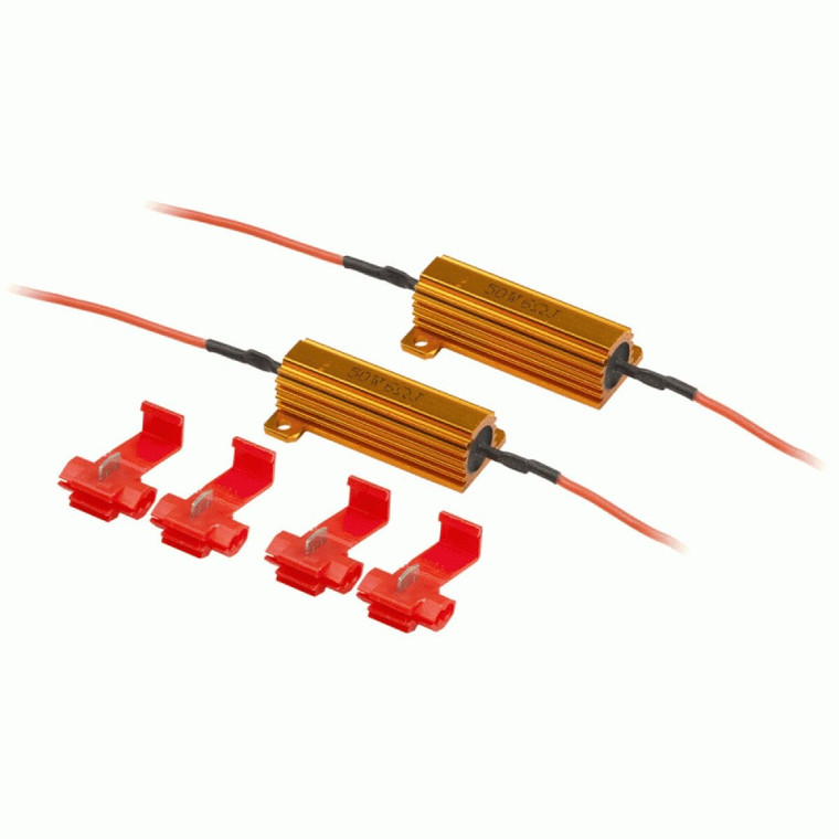 METRA 6 OHM 50 WATT LOAD RESISTORS- PAIR (HELR)