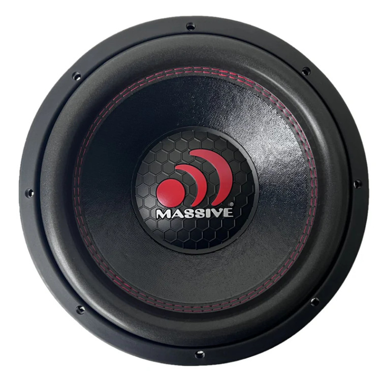 MASSIVE AUDIO 12" 1600 WATT WOOFER DVC 4 OHM (GTX124H)