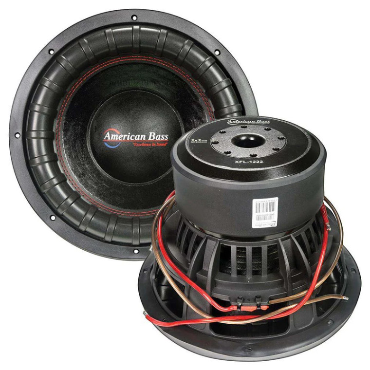 AMERICAN BASS 12" 2000 WATT DUAL 2 VC (XFL1222)