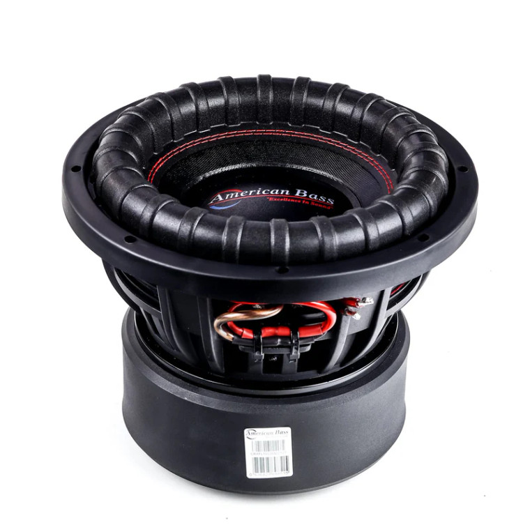AMERICAN BASS 10" 2000 WATT DUAL 2 VC (XFL1022)