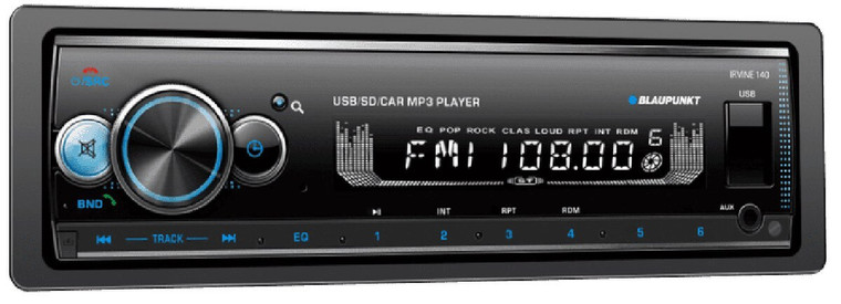 BLAUPUNKT SINGLE DIN MECHLESS WITH BLUETOOTH (IRVINE140) BLAUPUNKT SINGLE DIN MECHLESS WITH BLUETOOTH (IRVINE140)