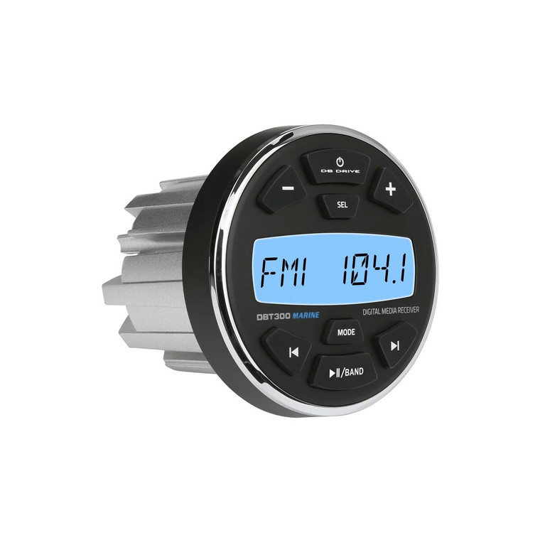DB DRIVE GAUGE STYLE MARINE RADIO W/BLUE TOOTH (DBT300)