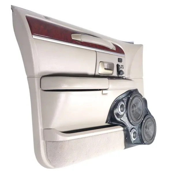Custom Speaker Pods Dual 6.5″ and Dual Tweeter Speaker Pods for the Front Door of a 03-12 Lincoln Towncar