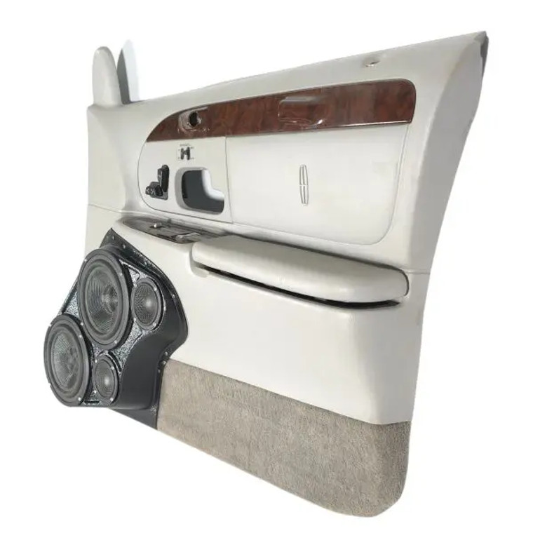 Dual 6.5″ and Dual 3.5″ Speaker Pods for the Front Door of a 98-02 Lincoln Towncar