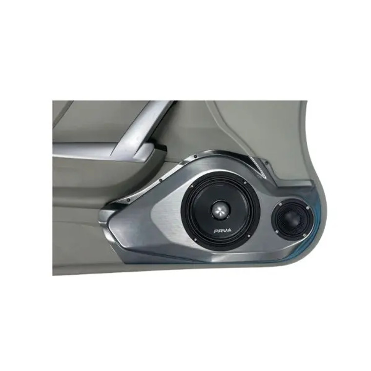 Single 6.5″ and Single 3.5″ Speaker Pods for the Front Door of a 12-15 Honda Civic 2 Door