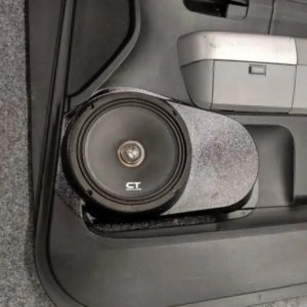 Custom Speaker Pods Single 8″ Speaker Pods for the Front Door of a 07-13 Toyota Tundra