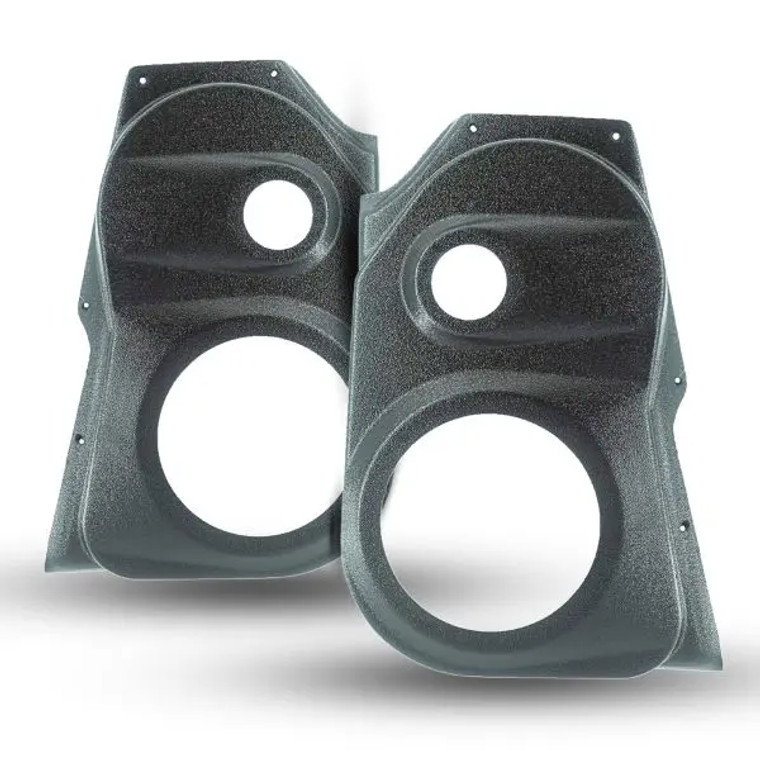 Single 6.5″ and Single Tweeter Speaker Pods for the Front Door of a 09-18 Dodge Ram-Dodge Ram