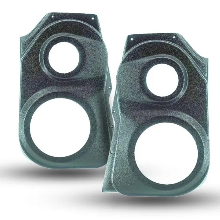 Single 6.5″ and Single 3.5″ Speaker Pods for the Front Door of a 09-18 Dodge Ram-Dodge Ram