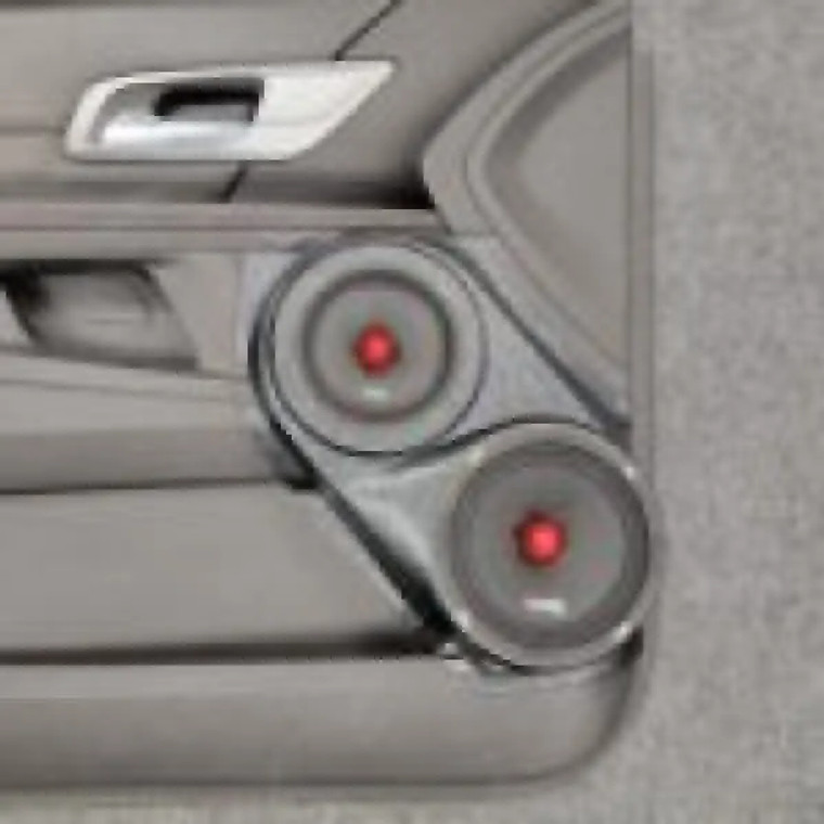 Single 6.5″ and Single 5.25 in Speaker Pods for the Front Door of a 10-17 Chevrolet Equinox-GMC Terrain SUV