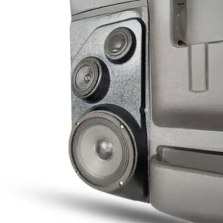 Single 6.5″ and Single 3.5″ and Single Tweeter Speaker Pods for the Front Door of a 08-16 Ford F-250 F-350