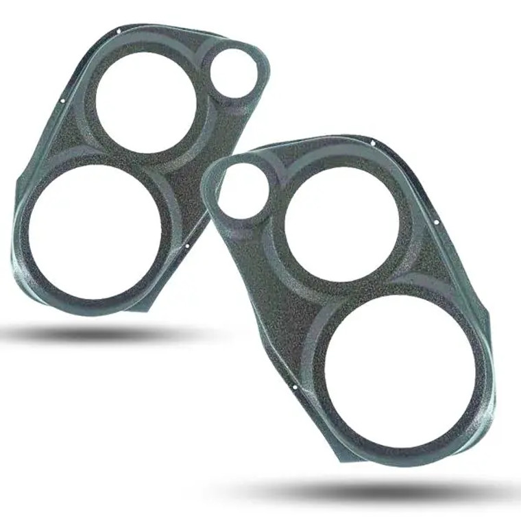 Single 8″ and Single 6.5″ and Single 3.5″ Speaker Pods for the Front Door of a 07-09 GM Full Size Truck Upper Handle