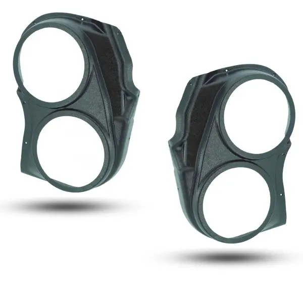 Custom Speaker Pods Dual 8″ Speaker Pods for the Front Door of a 04-14 Nissan Titan / 04-07 Nissan Armada-Infiniti QX56