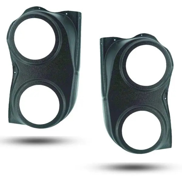 Custom Speaker Pods Dual 6.5″ Speaker Pods for the Rear Door of a 04-14 Nissan Titan / 04-07 Nissan Armada-Infiniti QX56