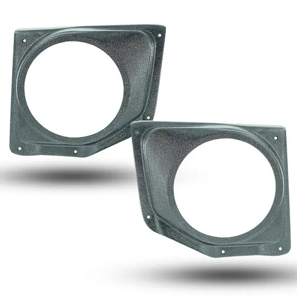 Custom Speaker Pods Single 8″ Speaker Pods for the Rear Door of a 11-15 Ford Explorer Interceptor