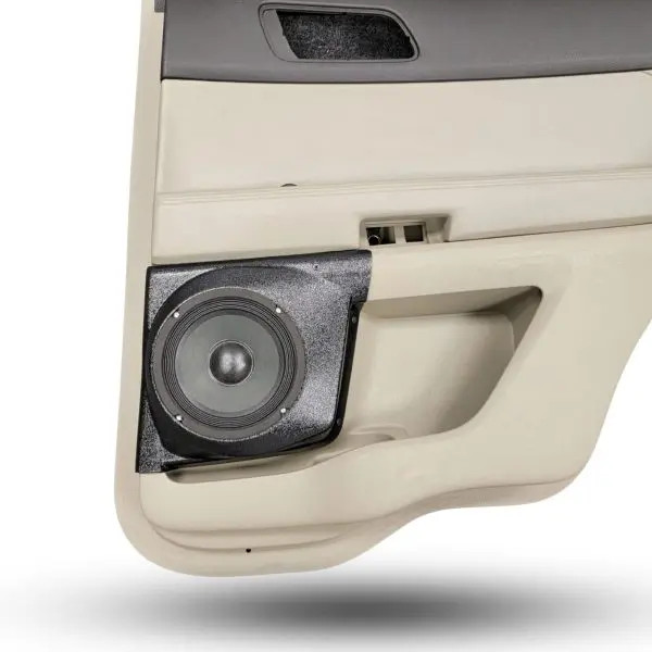 Custom Speaker Pods Single 6.5″ Speaker Pods for the Rear Door of a 11-15 Ford Explorer