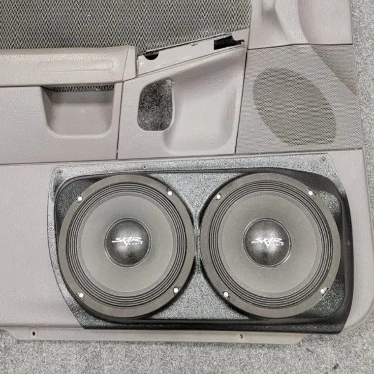 Dual 8″ Speaker Pods for the Front Door of a 02-05 Ford Explorer