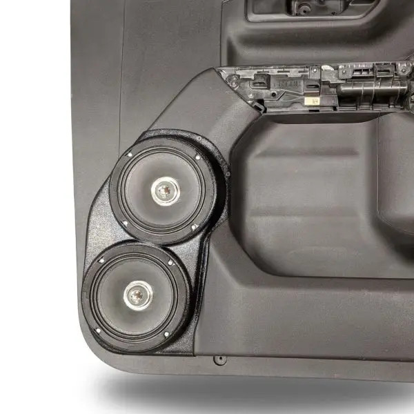 Custom Speaker Pods Dual 6.5″ Speaker Pods for the Front Door of a 19-23 Chevrolet Silverado-GMC Sierra
