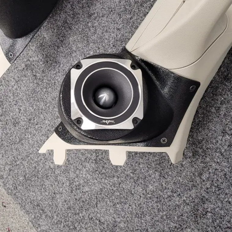 Single 3.5″ Speaker Pods for the A-Pillar of a 15-22 Chevrolet Colorado-GMC Canyon