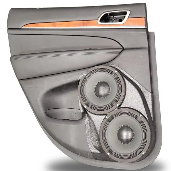 Custom Speaker Pods Dual 8″ Speaker Pods for the Rear Door of a 11-21 Jeep Grand Cherokee