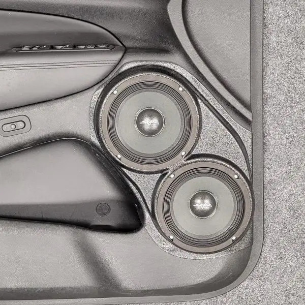 Custom Speaker Pods Dual 6.5″ Speaker Pods for the Front Door of a 11-23 Dodge Durango-Jeep Grand Cherokee