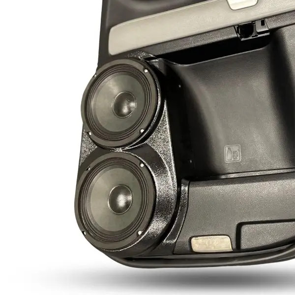 Custom Speaker Pods Dual 6.5″ Speaker Pods for the Rear Door of a 10-23 Toyota 4Runner