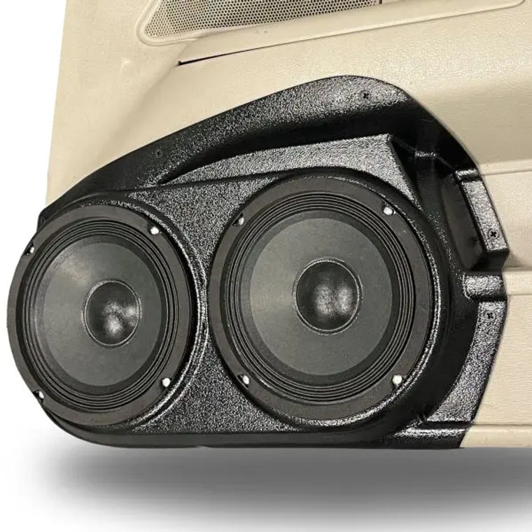 Dual 6.5″ Speaker Pods for the Front Door of a 09-12 Ford Crown Victoria
