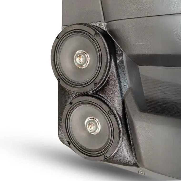 Dual 6.5″ Speaker Pods for the Rear Door of a 09-18 Dodge Ram-Dodge Ram Crew Cab