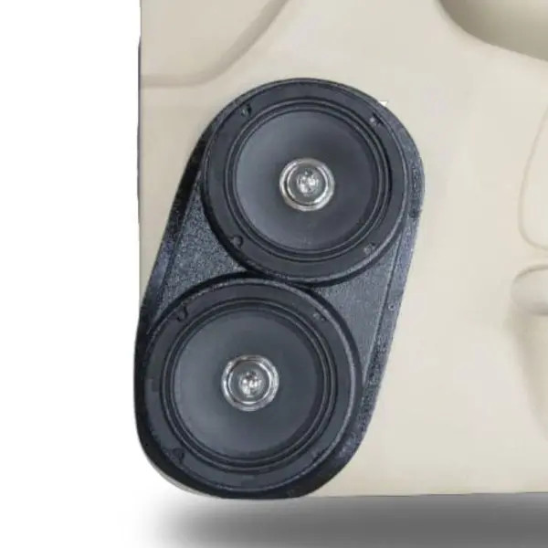 Dual 6.5″ Speaker Pods for the Front Door of a 07-09 GM Full Size Truck Upper Handle