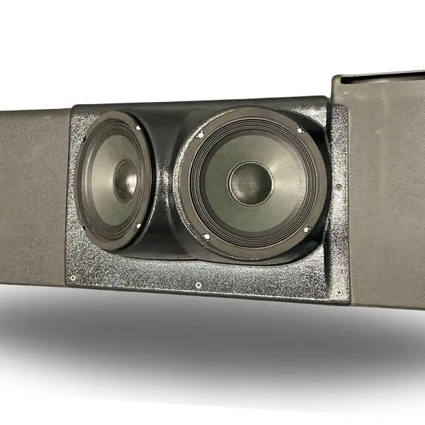 Custom Speaker Pods Single 6.5″ Speaker Pods for the Tail Panel of a 07-13 GM Full Size Pickup Regular Cab