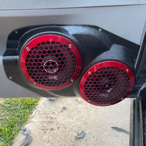 Custom Speaker Pods Dual 6.5″ Speaker Pods for the Front Door of a 06-07 Dodge Charger-Dodge Magnum