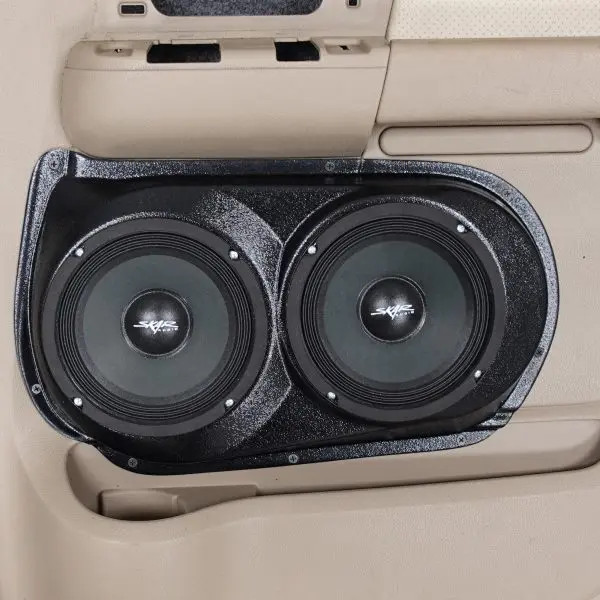 Custom Speaker Pods Dual 6.5″ Speaker Pods for the Rear Door of a 03-06 Ford Expedition