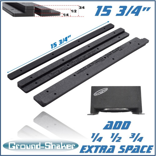 Ground Shaker BL-L2 Black Sub-Box Lifter (15 3/4” Long)