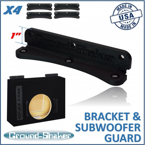 Ground Shaker 1” height bracket & subwoofers guard