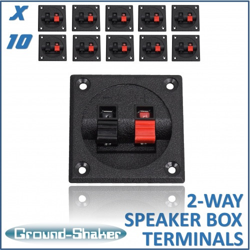 Ground Shaker 2-way speaker box terminal cup (10pcs)