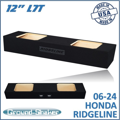 06-24 Honda Ridgeline Black 12" Dual Sealed Sub L7t Box