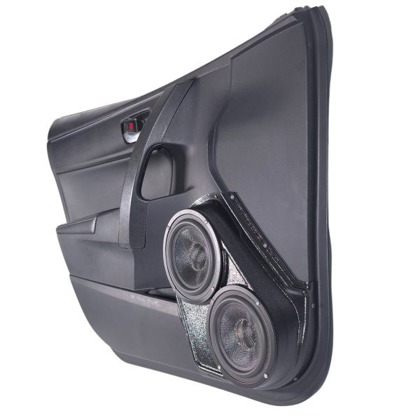 Custom Speaker Pods Dual 6.5″ Lower Front Door Speaker Pods for the 2014-2019 Toyota Corolla