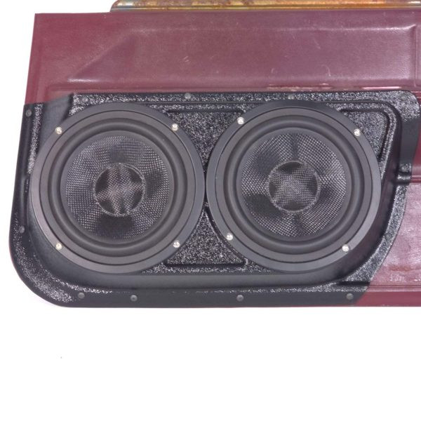 Custom Speaker Pods Dual 6.5″ Lower Front Door Speaker Pods for the 1978-1987 Chevy/Oldsmobile/Buick/Pontiac G-Body *FITS 4-DOOR