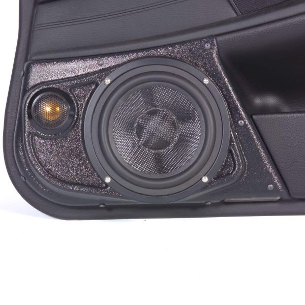 Custom Speaker Pods 6.5″ + 2″ Lower Front Door Speaker Pods for the 2004-2007 BMW 5 Series