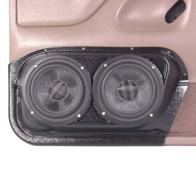 Dual 6.5″ Front Door Speaker Pods for the 1992-1996 Ford F-150 F-250 F-350 Bronco
