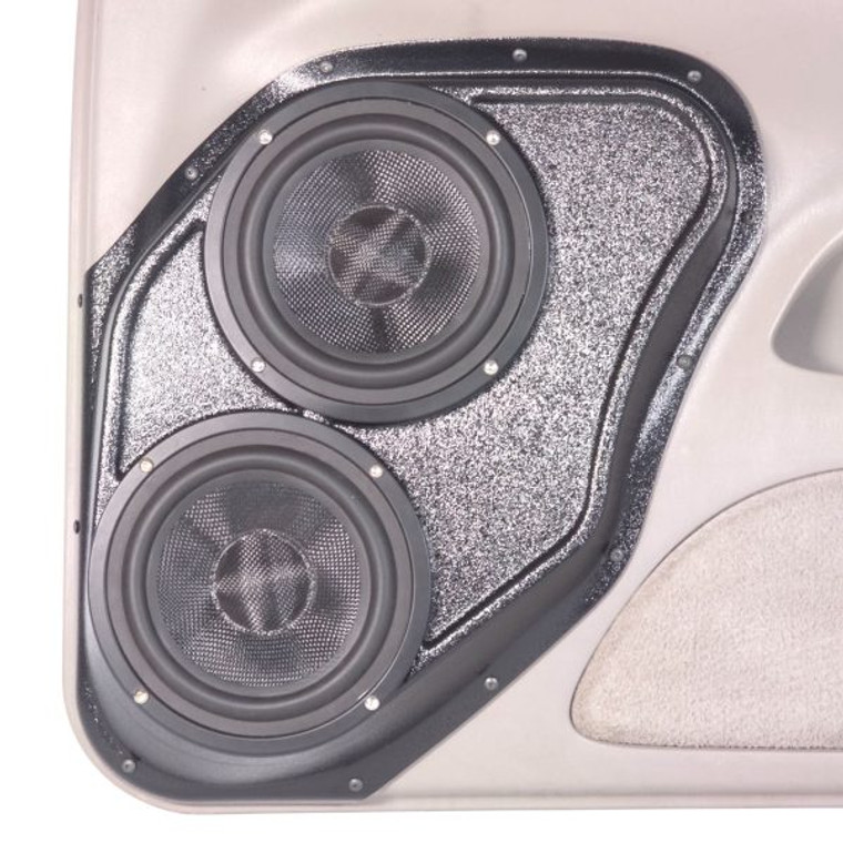 Dual 6.5″ Front Door Speaker Pods for the 2004-2006 Toyota Tundra, 2001-2007 Sequoia