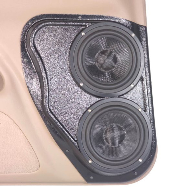 Dual 6.5″ Rear Door Speaker Pods for the 2004-2006 Toyota Tundra, 2001-2007 Sequoia