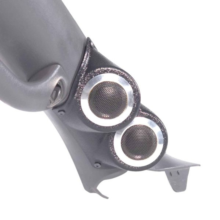 Dual 2″ Lower A-Pillar Speaker Pods for the 2004-2006 Toyota Tundra, 2001-2007 Sequoia