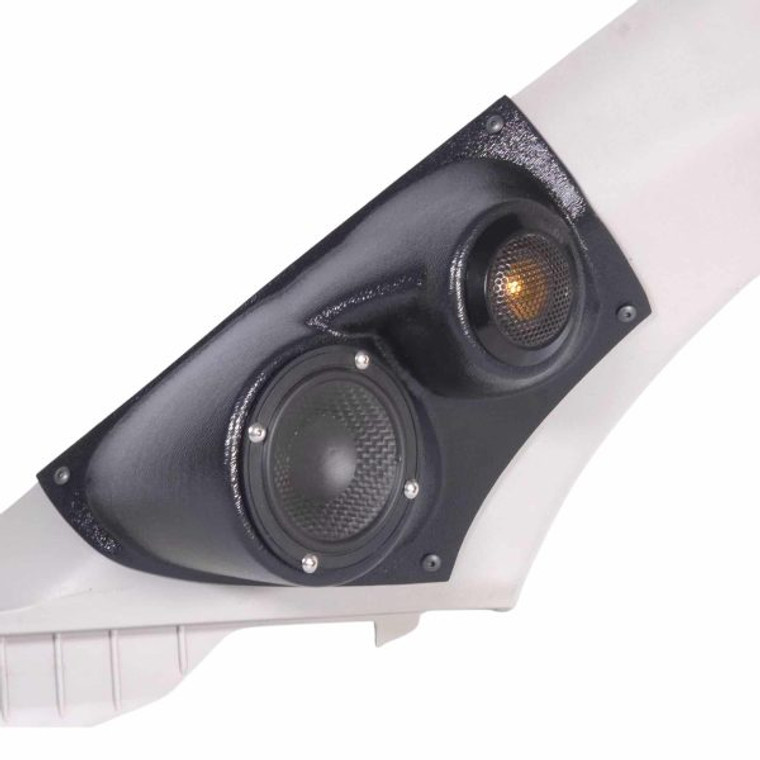 3.5″ + 2″ Lower A-Pillar Speaker Pods for the 2007-2013 Toyota Tundra