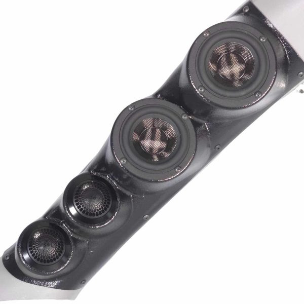 Dual 3.5″ + Dual 2″ Large A-Pillar Speaker Pods for the 2014-2018 Chevrolet Silverado, GMC Sierra