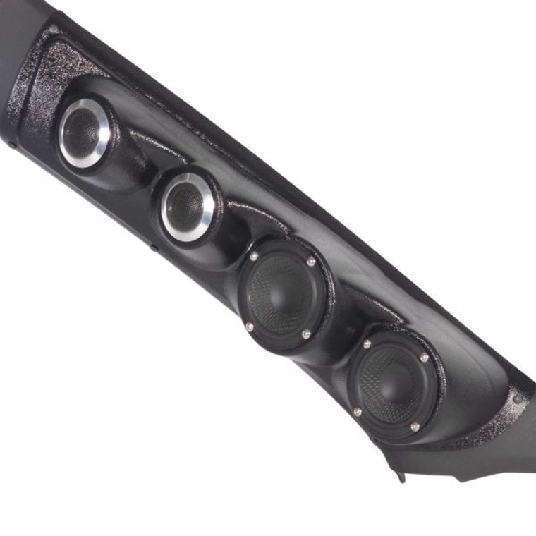 Dual 3.5″ + Dual 2″ Large A-Pillar Speaker Pods for the 2021-2025 Chevrolet Tahoe