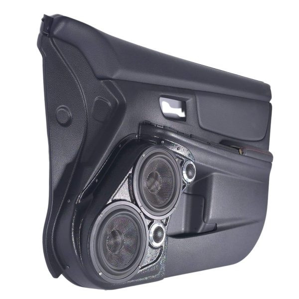 Dual 6.5″ + Dual 2″ Front Door Speaker Pods for the 2012-2016