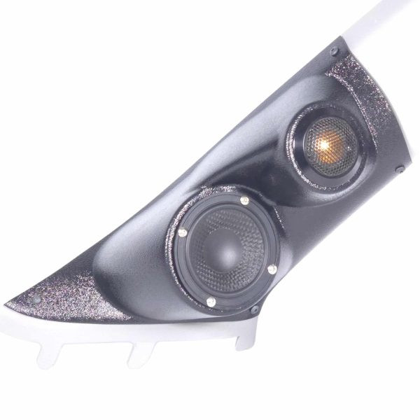 Custom Speaker Pods 3.5″ + 2″ Lower A-Pillar Speaker Pods for the 2016-2025 Chevrolet Malibu
