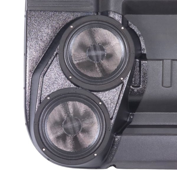 Custom Speaker Pods Dual 8″ Front Door Speaker Pods for the 2008-2016 Ford F-250/F-350/F-450/F-550 Super Duty